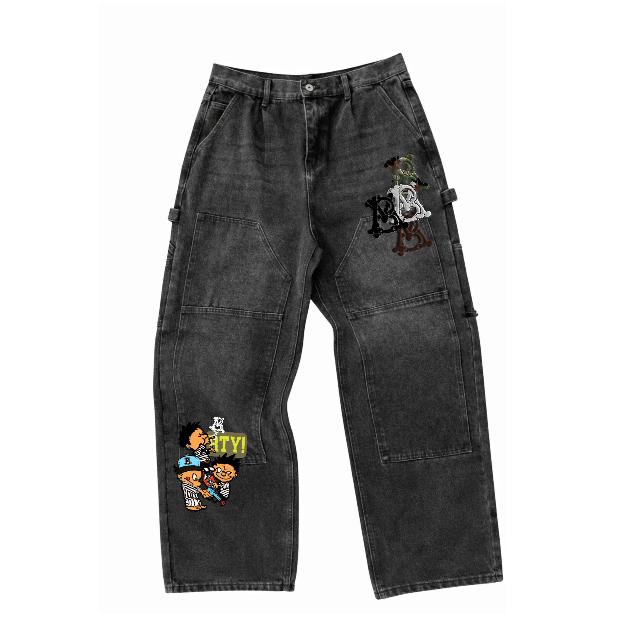 MB STITCHWORK CARPENTER JEANS