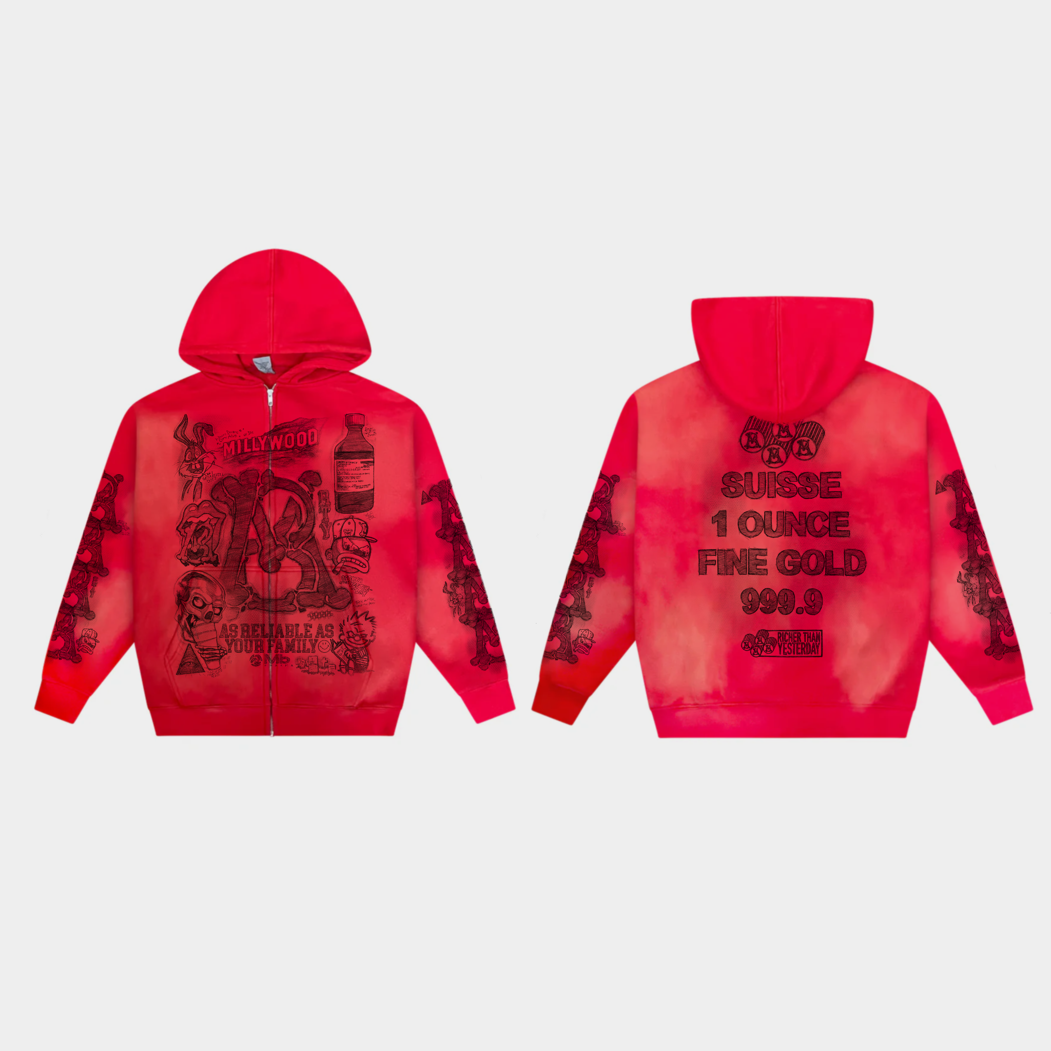 MB SKETCH ZIP UP