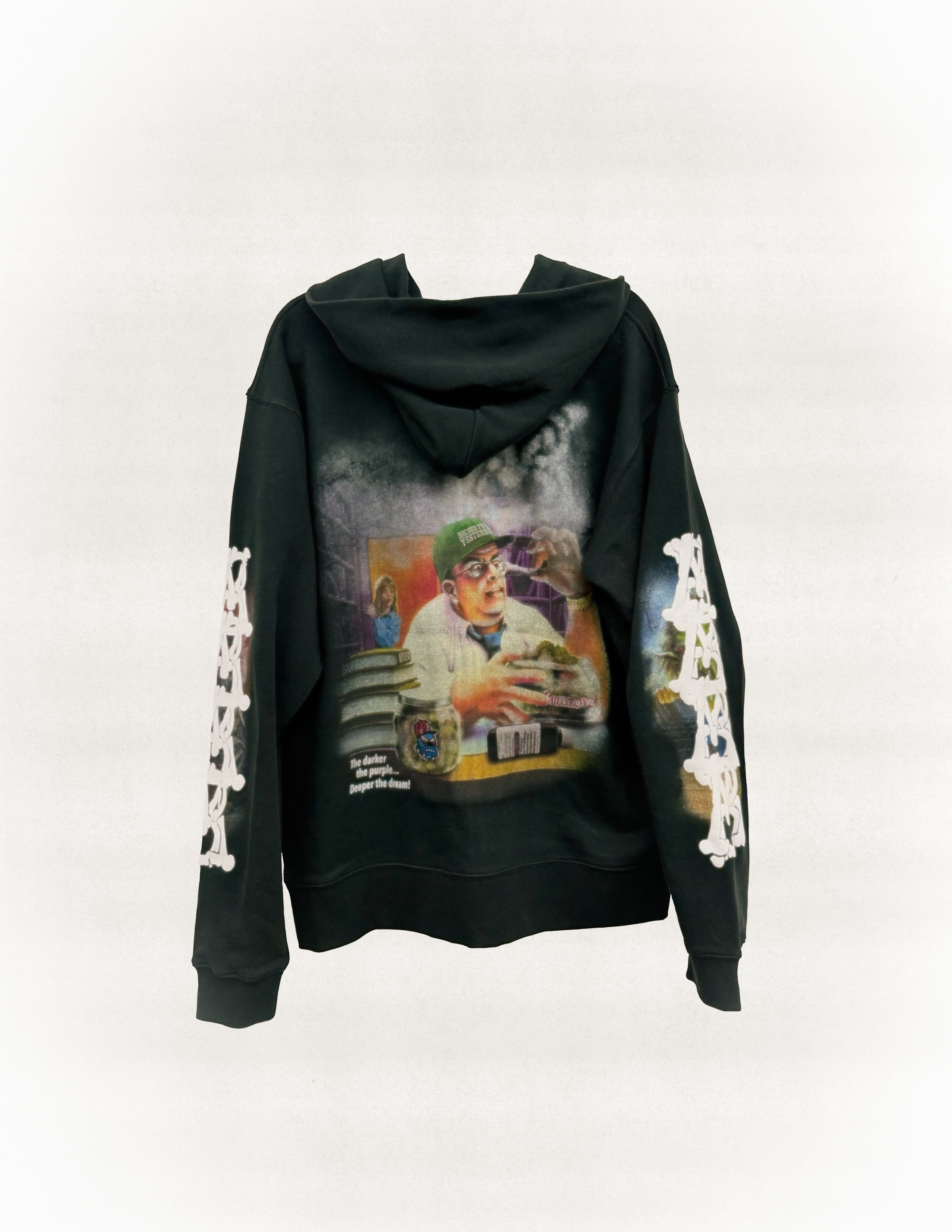 WHAT THE MB GOOSEBUMPS (BLACK ZIP UP)