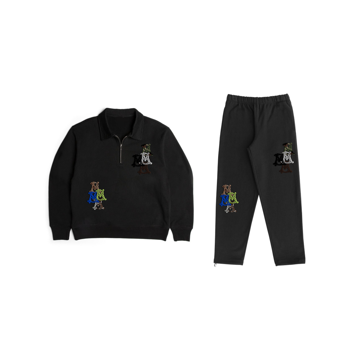 MB STAGGERED ( QUARTER ZIP SET)